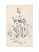 Load image into Gallery viewer, Paul Cézanne, Statue under trees
