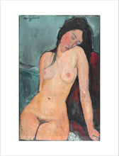 Load image into Gallery viewer, Amedeo Modigliani, Female Nude
