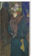 Load image into Gallery viewer, Henri de Toulouse-Lautrec, Jane Avril in the Entrance to the Moulin Rouge

