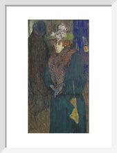 Load image into Gallery viewer, Henri de Toulouse-Lautrec, Jane Avril in the Entrance to the Moulin Rouge
