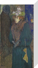 Load image into Gallery viewer, Henri de Toulouse-Lautrec, Jane Avril in the Entrance to the Moulin Rouge
