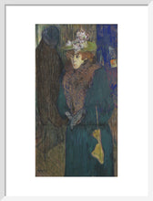 Load image into Gallery viewer, Henri de Toulouse-Lautrec, Jane Avril in the Entrance to the Moulin Rouge
