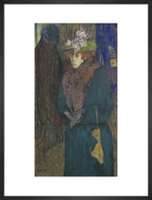 Load image into Gallery viewer, Henri de Toulouse-Lautrec, Jane Avril in the Entrance to the Moulin Rouge
