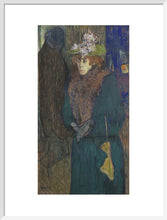 Load image into Gallery viewer, Henri de Toulouse-Lautrec, Jane Avril in the Entrance to the Moulin Rouge
