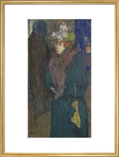 Load image into Gallery viewer, Henri de Toulouse-Lautrec, Jane Avril in the Entrance to the Moulin Rouge
