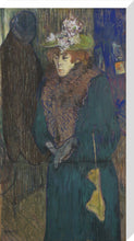 Load image into Gallery viewer, Henri de Toulouse-Lautrec, Jane Avril in the Entrance to the Moulin Rouge
