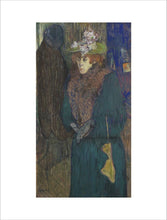 Load image into Gallery viewer, Henri de Toulouse-Lautrec, Jane Avril in the Entrance to the Moulin Rouge
