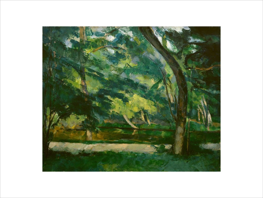 Paul Cézanne, L'Etang des Soeurs, Osny