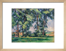 Load image into Gallery viewer, Paul Cézanne, Tall Trees at the Jas de Bouffan
