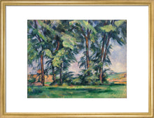 Load image into Gallery viewer, Paul Cézanne, Tall Trees at the Jas de Bouffan
