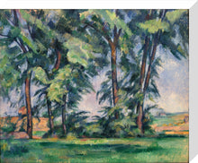 Load image into Gallery viewer, Paul Cézanne, Tall Trees at the Jas de Bouffan
