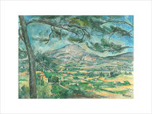 Load image into Gallery viewer, Paul Cézanne, The Montagne Sainte-Victoire with Large Pine
