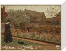 Load image into Gallery viewer, Frederick Walker, The Old Farm Garden
