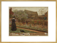 Load image into Gallery viewer, Frederick Walker, The Old Farm Garden
