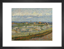 Load image into Gallery viewer, Vincent van Gogh, Peach Trees, Framed, Black, Small
