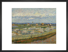 Load image into Gallery viewer, Vincent van Gogh, Peach Trees, Framed, Black, Small
