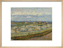 Load image into Gallery viewer, Vincent van Gogh, Peach Trees, Framed, Black, Small

