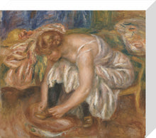 Load image into Gallery viewer, Pierre-Auguste Renoir, Woman Tying Her Shoe
