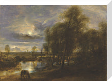 Load image into Gallery viewer, Peter Paul Rubens, Landscape by Moonlight
