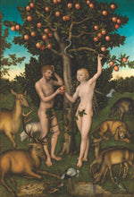 Load image into Gallery viewer, Lucas Cranach the Elder, Adam and Eve

