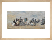 Load image into Gallery viewer, Eugene Louis Boudin, Beach at Trouville
