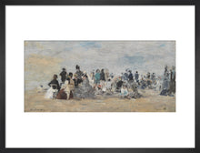 Load image into Gallery viewer, Eugene Louis Boudin, Beach at Trouville
