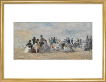 Load image into Gallery viewer, Eugene Louis Boudin, Beach at Trouville
