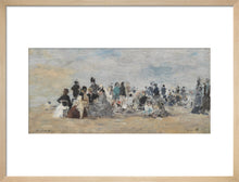 Load image into Gallery viewer, Eugene Louis Boudin, Beach at Trouville
