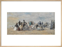 Load image into Gallery viewer, Eugene Louis Boudin, Beach at Trouville

