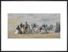 Load image into Gallery viewer, Eugene Louis Boudin, Beach at Trouville
