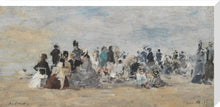 Load image into Gallery viewer, Eugene Louis Boudin, Beach at Trouville
