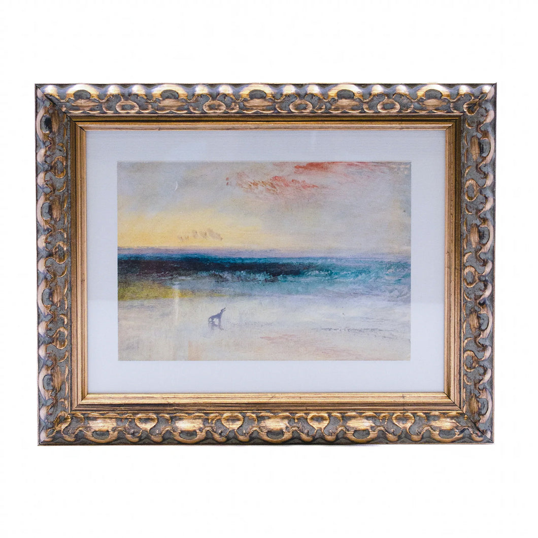 Framed Print Turner Dawn after the Wreck